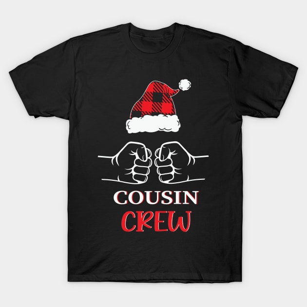 Cousin Crew Funny Matching Christmas Pajama T-Shirt by BadDesignCo